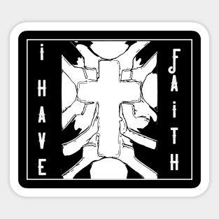 I Have Faith Sticker